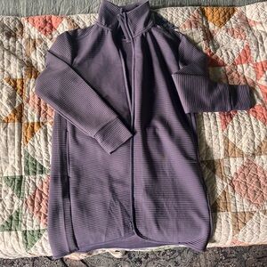 MPG purple Ribbed Jacket